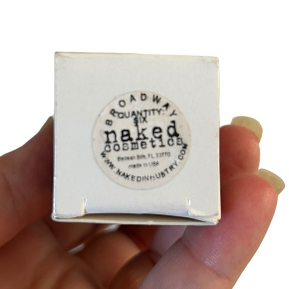 Naked Cosmetics Broadway 6 Stack 100% Mica Mineral Loose Shimmer Eyeshadow NWT - Picture 7 of 10